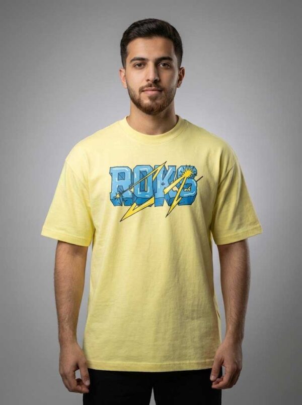 تيشيرت اصفر سكوب